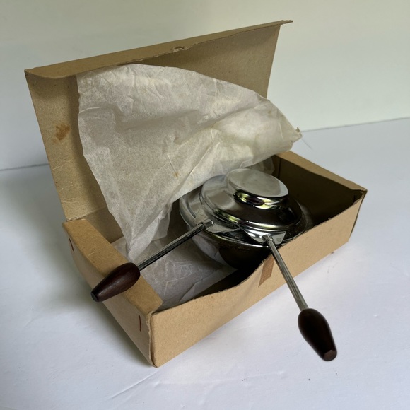 VTG Chafing Dish MCM Japan Harvest Gold Sterno 60s 70s Mid-century MCM Serving - Picture 15 of 16